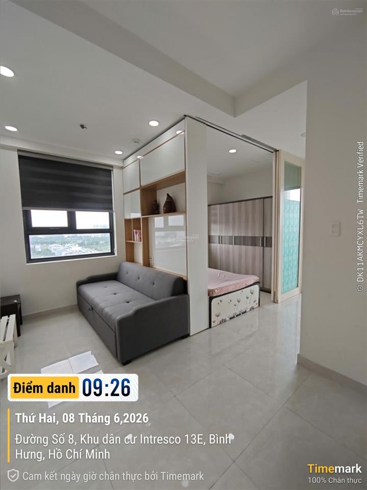 Cho thuê căn hộ saigon intela 50m2 giá thuê chỉ 6 triệu/tháng
