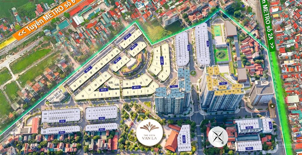 Bán suất ngoại giao chung cư cao cấp 2pn, 2wc tại the vista văn la, 6,2 tỷ, 70m2 (chưa chiết khấu)