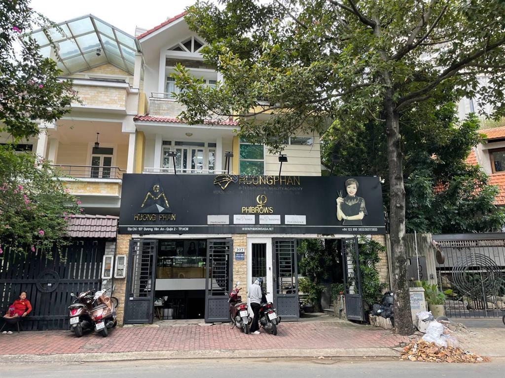 Bán gấp trả nợ! nhà mặt tiền dương văn an, an phú, q. 2. dt 10x16m  hầm + 4 tầng  giá 32 tỷ tl