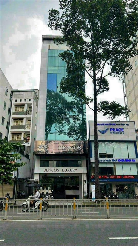 Giá đầu tư ! bán gấp nhà 2 mặt tiền nơ trang long, p.13, bt. dt  5x 22m hầm + 6 tầng giá 15 tỷ