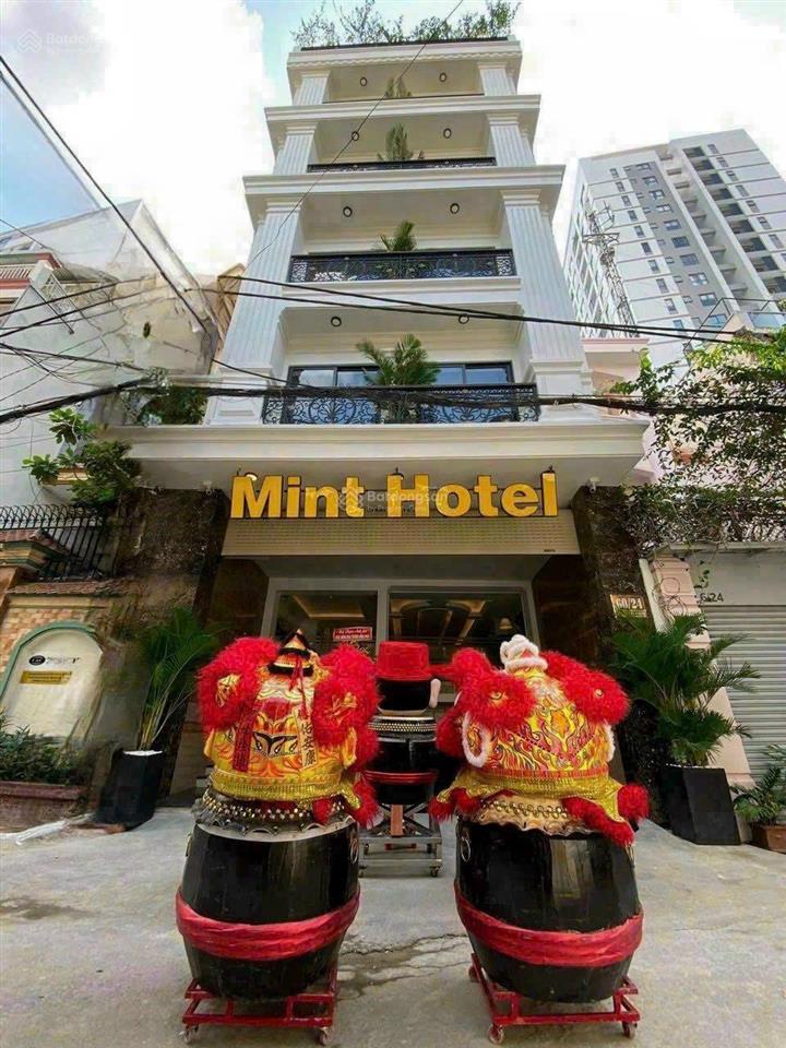 Giá đầu tư ! bán gấp nhà 2 mặt tiền nơ trang long, p.13, bt. dt  5x 22m hầm + 6 tầng giá 15 tỷ