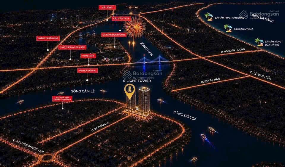 Mở bán căn hộ hoà xuân view sông, pháo hoa danang downtown