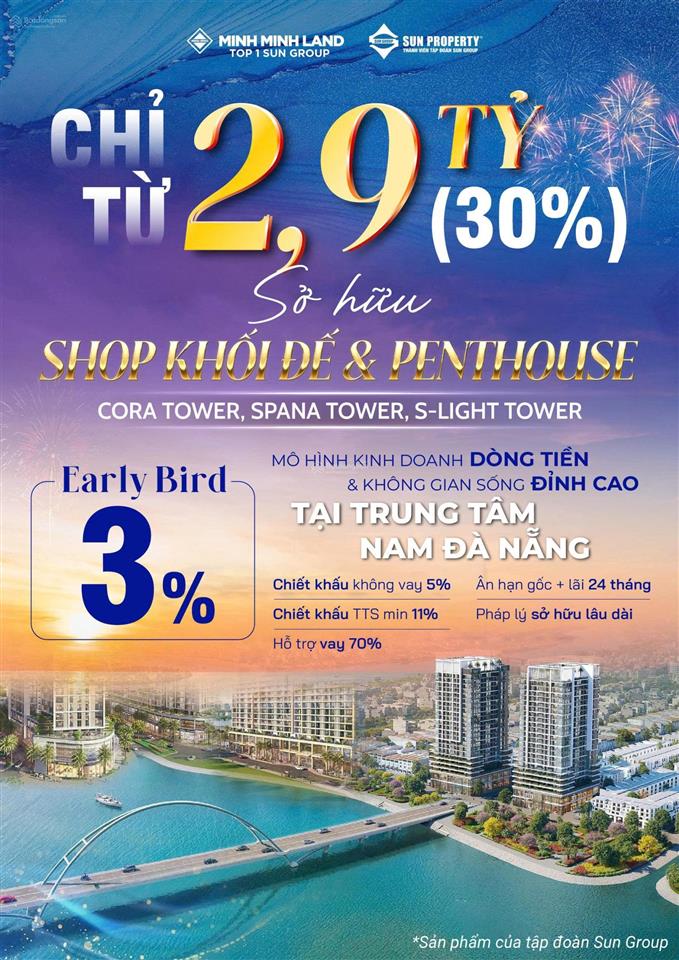 Suất ngoại giao shophouse  chỉ 2,9 tỷ khu kinh doanh sầm uất nhất đà nẵng