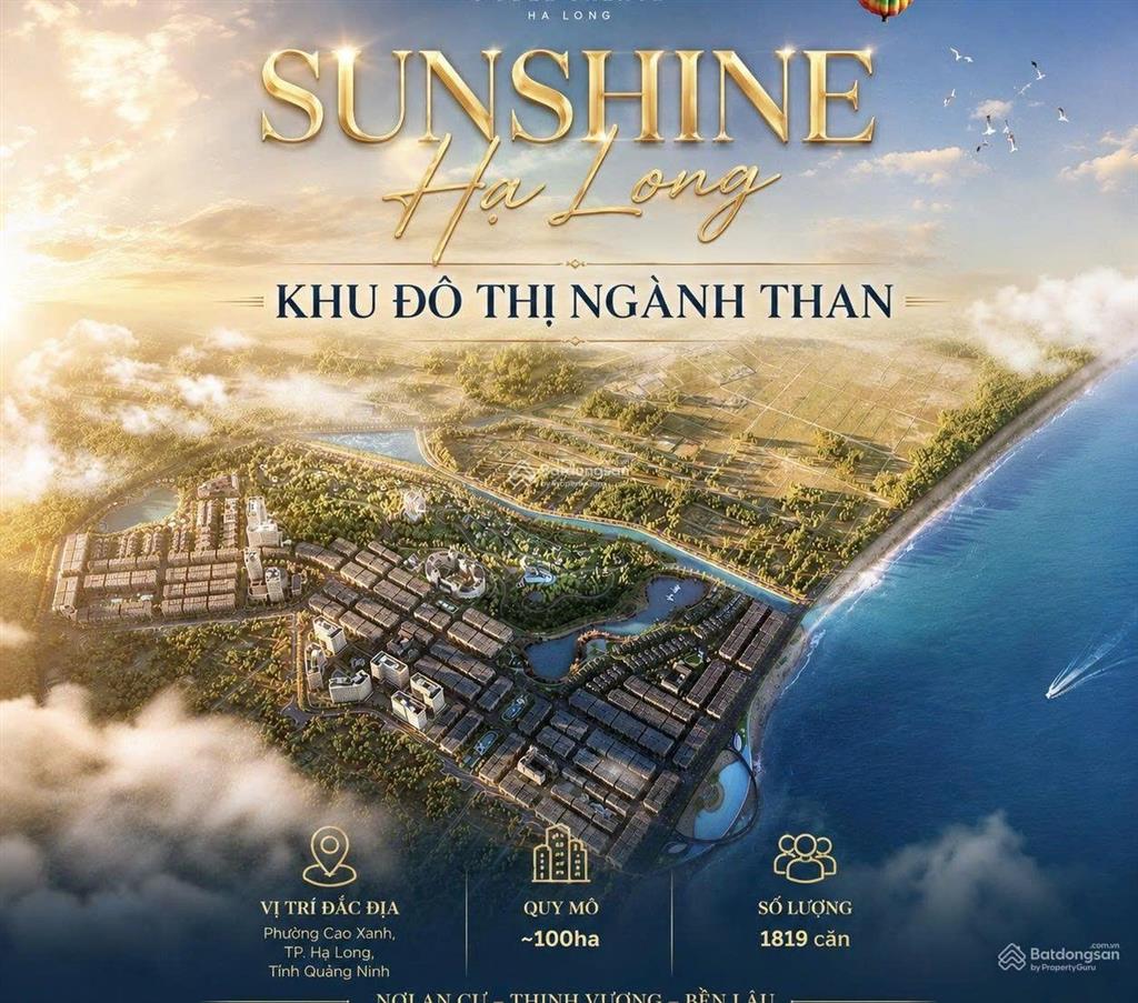 Đát nền hướng biển hạ long  sổ đỏ  chỉ 35 triệu/m2 đất  chiết khấu 14%  hỗ trợ lãi suất vay 0%