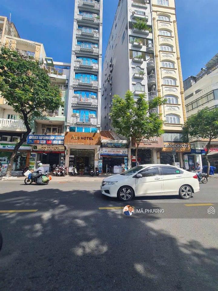 Bán ks phạm ngũ lão phố đi bộ bùi viện, ngang 9m, hầm 10 tầng