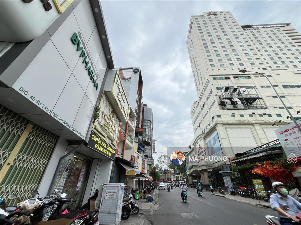 Mt sư vạn hạnh phường 9, quận 5, bề ngang 15m khan hiếm