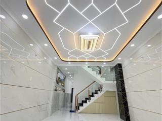 Nhà gần lê văn quới, 4x18m, 4pn 3wc, hẻm oto, sổ hồng, 5 tỷ x
