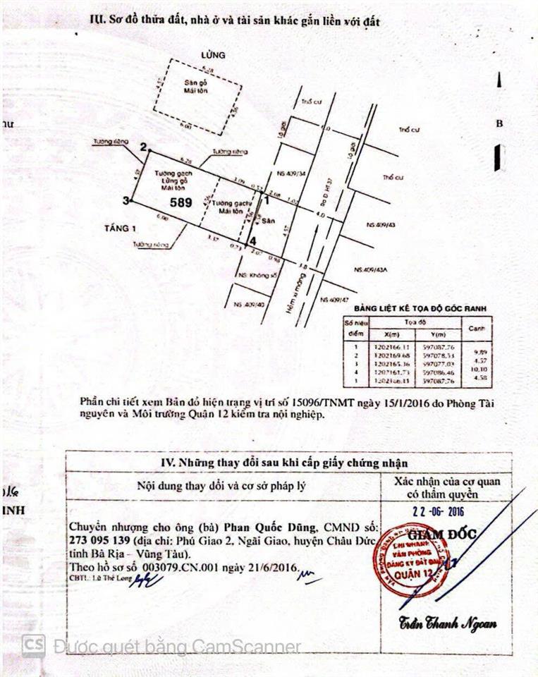 Bán nhà tại nguyễn thị kiểu, 4,95 tỷ, 70,8m2, 3pn, 2wc, pháp lý đầy đủ