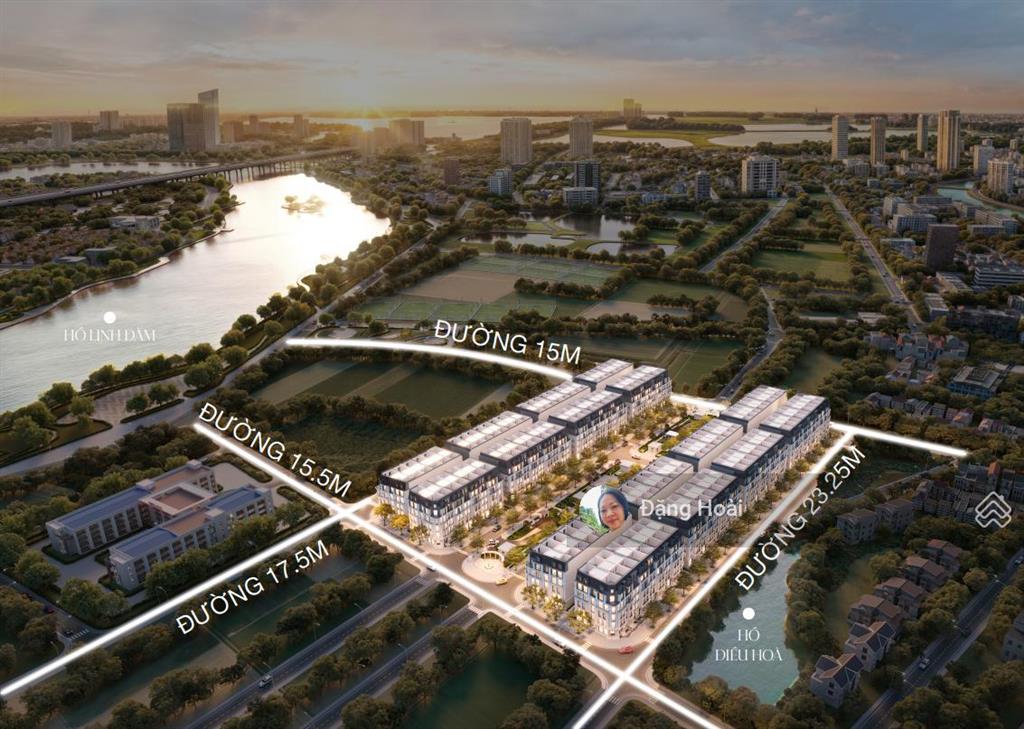 Park lane linh đàm  58 tỷ  compound 125 căn  có hầm ô tô