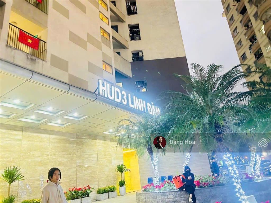 Bán căn góc hud3 tây nam linh đàm  full nội thất xịn