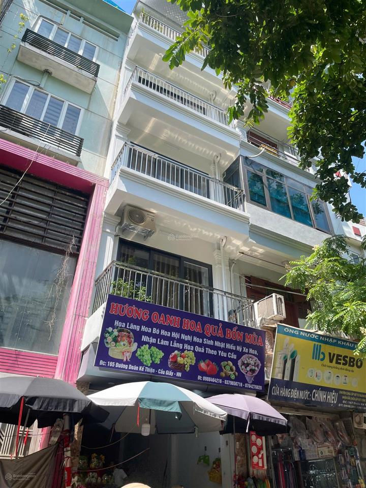 Bán nhà mặt phố doãn kế thiện, 24,98 tỷ, 51m2, 5 tầng, 2 thoáng, mặt tiền rộng, vỉa hè to
