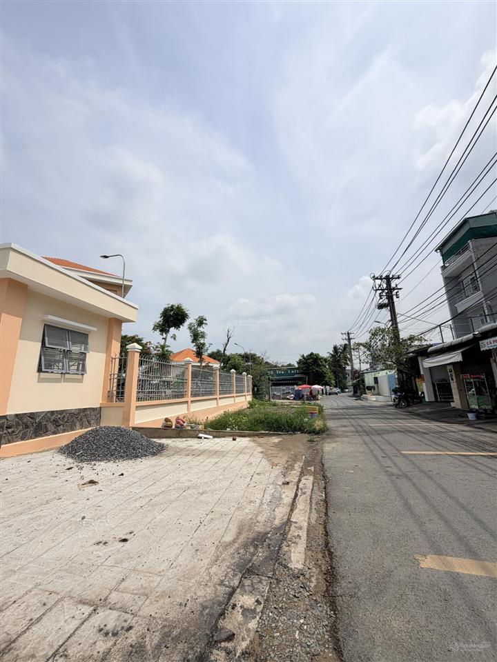 Bán đất 100m²  mặt tiền đường số gần nguyễn duy trinh  phú hữu  q9  chỉ 4,35 tỷ