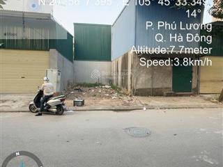 Bán đất khu đấu giá phú lương 2, phường phú lương, hà nội