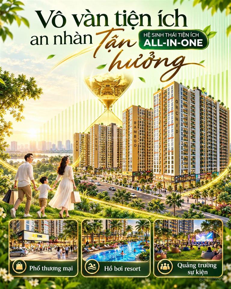 Bán cc 1pn tại bcons central park, 1,8 tỷ, 40m2