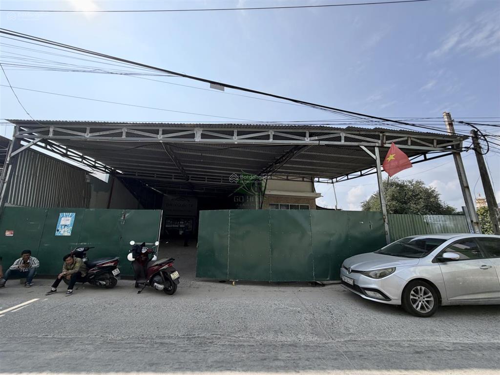 Cho thuê kho xưởng 2500m² khu vĩnh thạnh giá 120 triệu/tháng