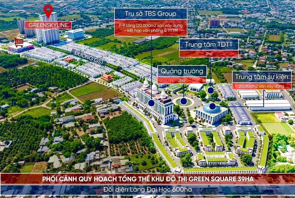 Căn hộ green skyline đối diện go dĩ an  làng đh quốc gia hcm
