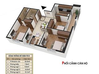 Chính chủ bán căn hộ góc 3pn 2wc tại đồng phát park view tower