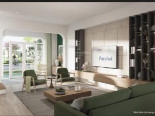 Bán liền kề biệt thự parasol sun park cam ranh, block 6d. 07. x, dt 122m2 3tầng mt 6m view vườn hoa