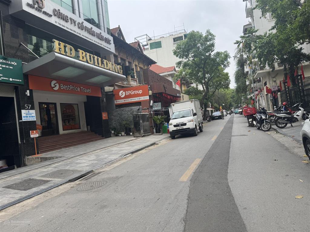 Chính chủ bán mặt phố trần quốc toản, hoàn kiếm, diện tích 80,6m2 5 tầng giá 