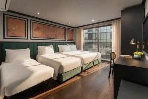 Bán hotel tại phố ngô quyền, trần nguyên hãn, hoàn kiếm, dt 100m2 7 tầng, 24 phòng, giá 140 tỷ
