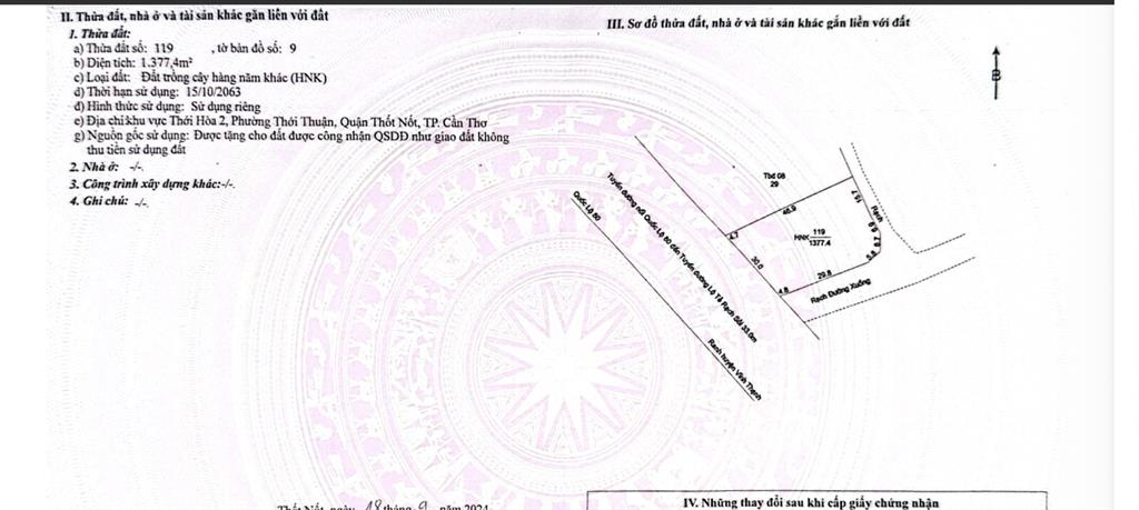 Cho thuê quỹ đất mặt tiền quốc lộ 80 rạch sỏi, đường dẫn cầu vàm cống thốt nốt tp. cần thơ