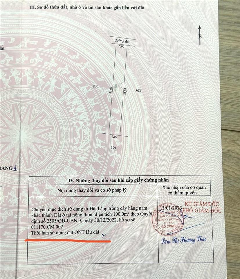 Đất thổ cư xây nhà ngang 5m hoặc căn đôi ngang 10m
