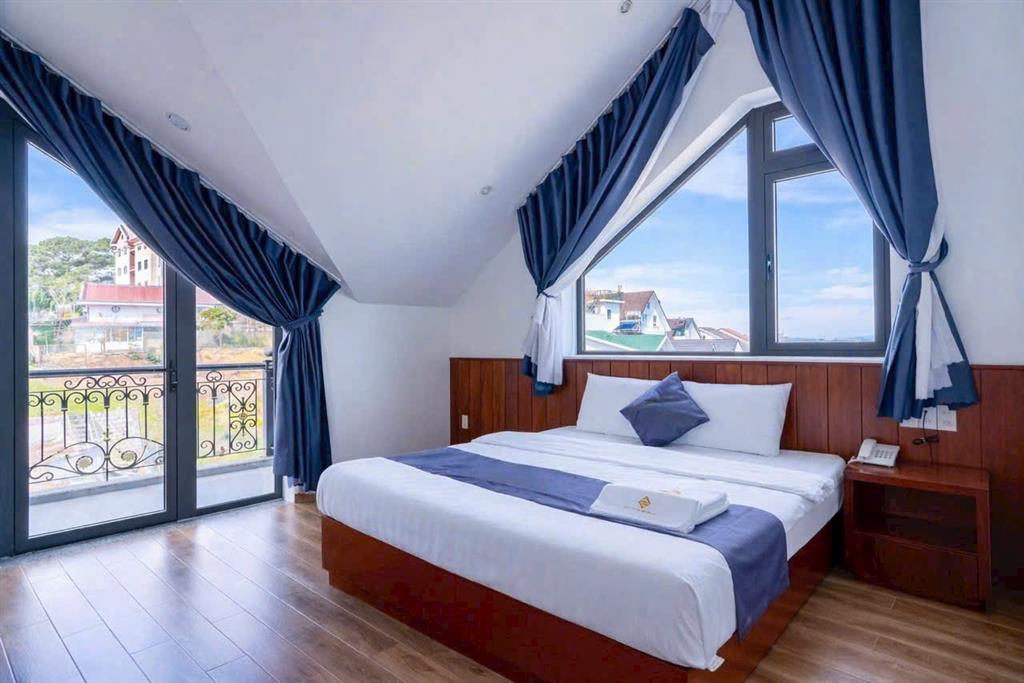 Cho thuê khách sạn 14 phòng ngủ view siêu đẹp Hùng Vương Đà Lạt giá 50 triệu