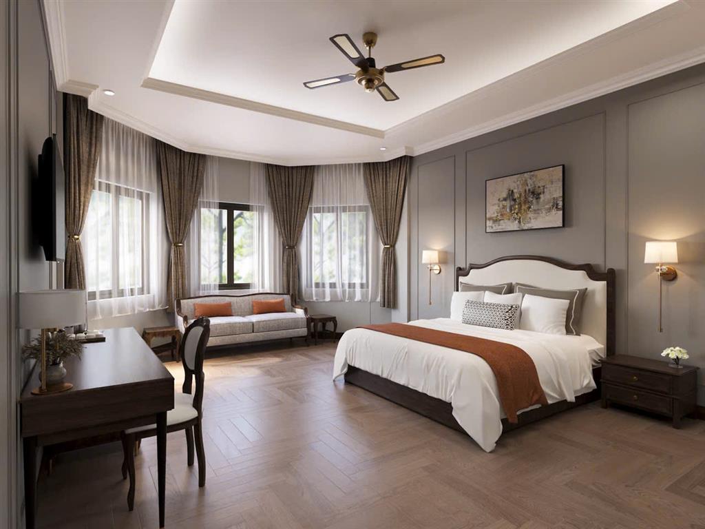 Cho thuê khách sạn 43 phòng mặt tiền Nguyễn Hữu Cảnh view Panorama thung lũng giá 250