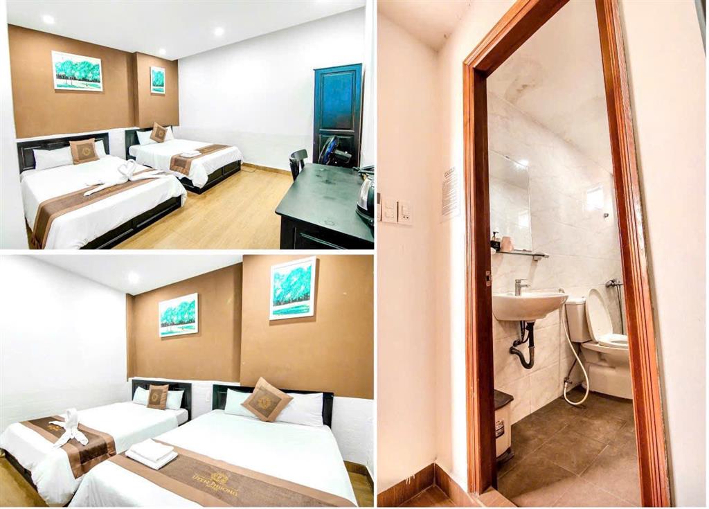 Cho thuê khách sạn 14 phòng mặt tiền đường full giấy phép kinh doanh giá 40 triệu đường