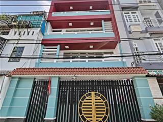 Nhà 4 tầng 8x 26m, 5pn, 5wc, hẻm 5m thông, khu lê văn quới, bình tân