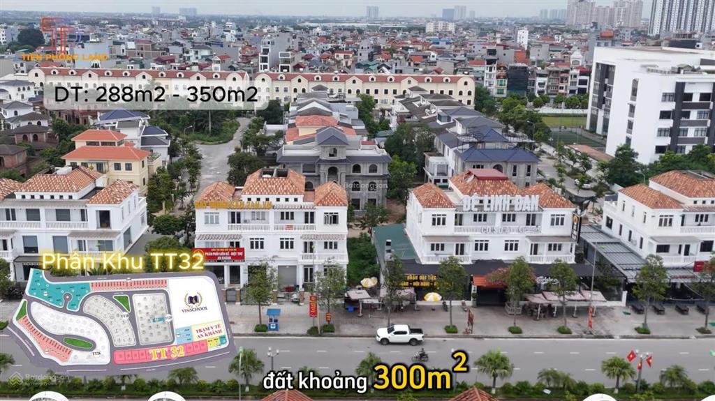 Chỉ 1 căn duy nhất  biệt thự 300m2 mặt đại lộ 39m  kinh doanh sầm uất bậc nhất nam an khánh