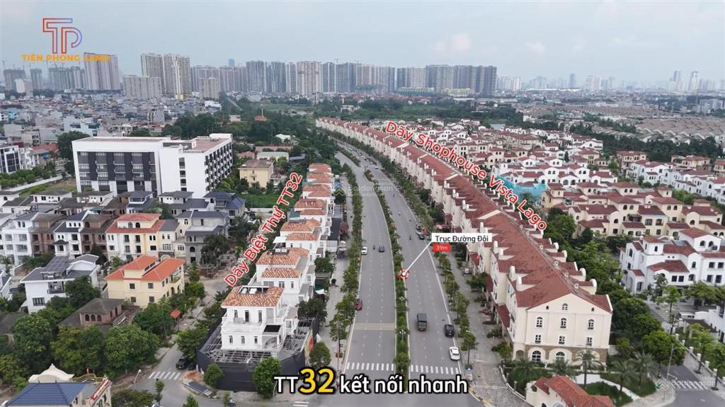 Chỉ 1 căn duy nhất  biệt thự 300m2 mặt đại lộ 39m  kinh doanh sầm uất bậc nhất nam an khánh
