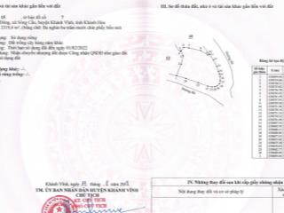 Bán gấp lô đất xã sông cầu, tại thôn đông, khánh vĩnh