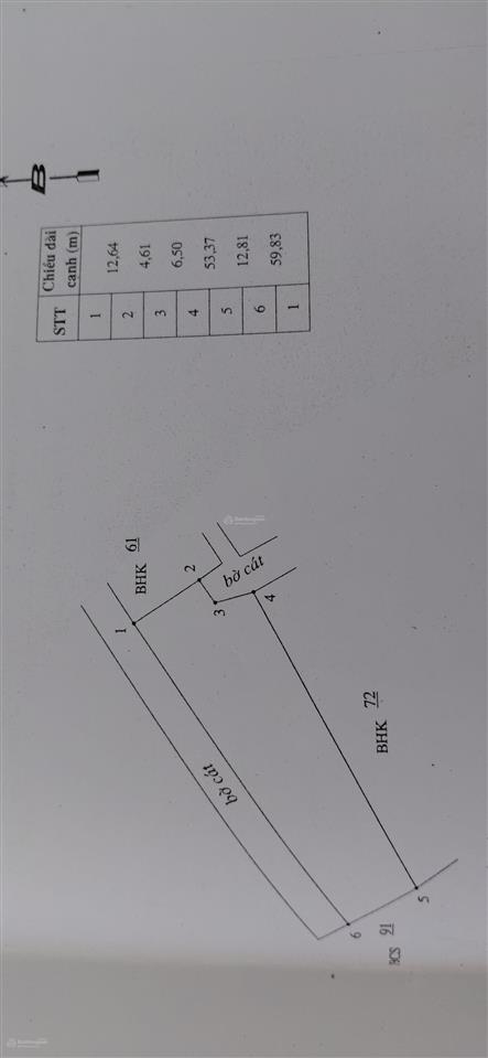 Bán đất trồng cây hàng năm dt 931 m2, 440 triệu tại xã bình giang, quảng nam, hàng hiếm với giá tốt