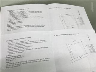 Bán đất 1200 m2 tại xã bình phục, thăng bình, quảng nam, giá 460 triệu