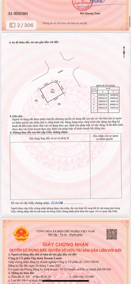 Biệt thự, dream city, lương sơn, chỉ hơn 22 tỷ