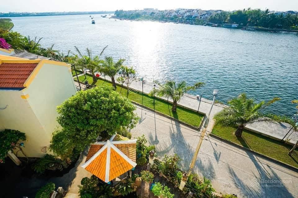Cần bán đất làng chài tân thànhhội an. diện tích 200m2. mặt tiền 8 m, đường rộng 13m. giá 8,4 tỷ