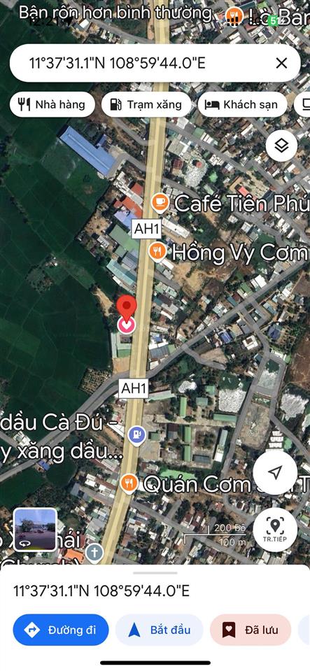 Bán lô quốc lộ 1a, ninh hải, phan rang, ninh thuận, 7,2 tỷ, 2577m2, chính chủ