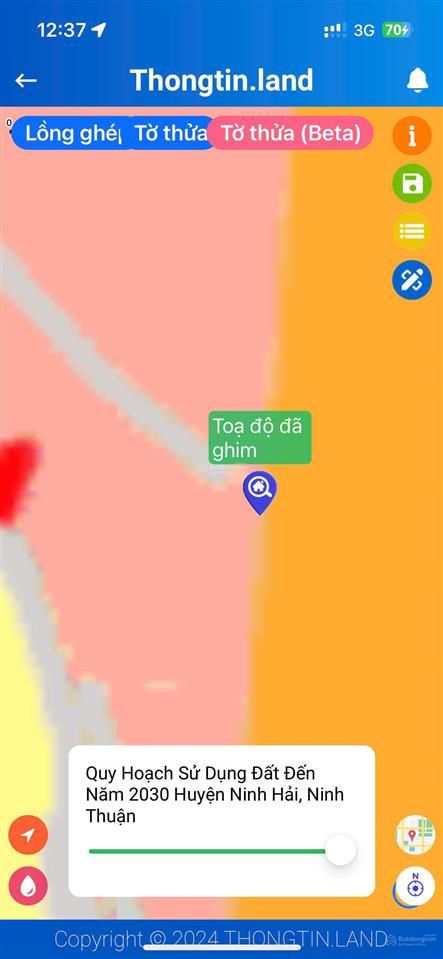 Bán lô quốc lộ 1a, ninh hải, phan rang, ninh thuận, 7,2 tỷ, 2577m2, chính chủ