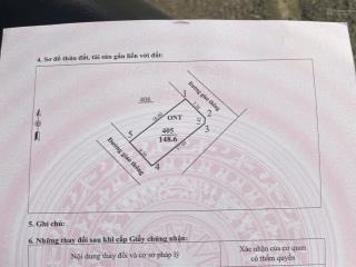 Bán đất 3 mặt tiền tại thị trấn lâm thao, 1,4 tỷ, 148m2.  0965 074 ***