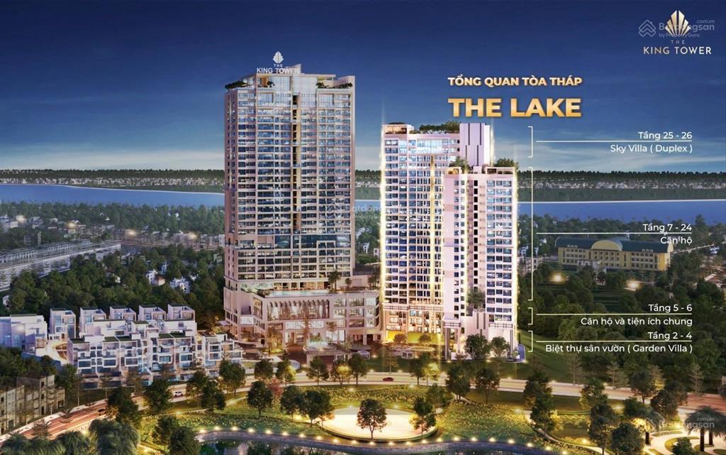 Bán cc the king tower, đẹp, nhiều tiện ích ở việt trì, phú thọ.  0965 074 *** để nhận tt