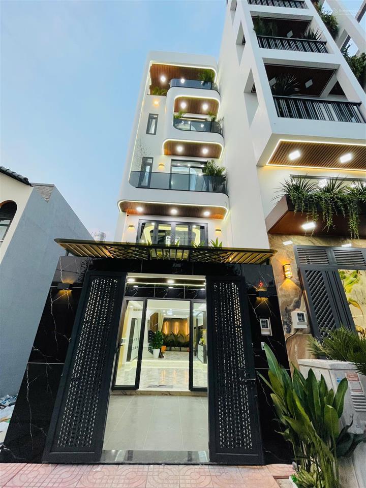 Nhà phố cao cấp mới tinh 5 tầng gần đại học giao thông huỳnh thị hai tân chánh hiệp, q12.