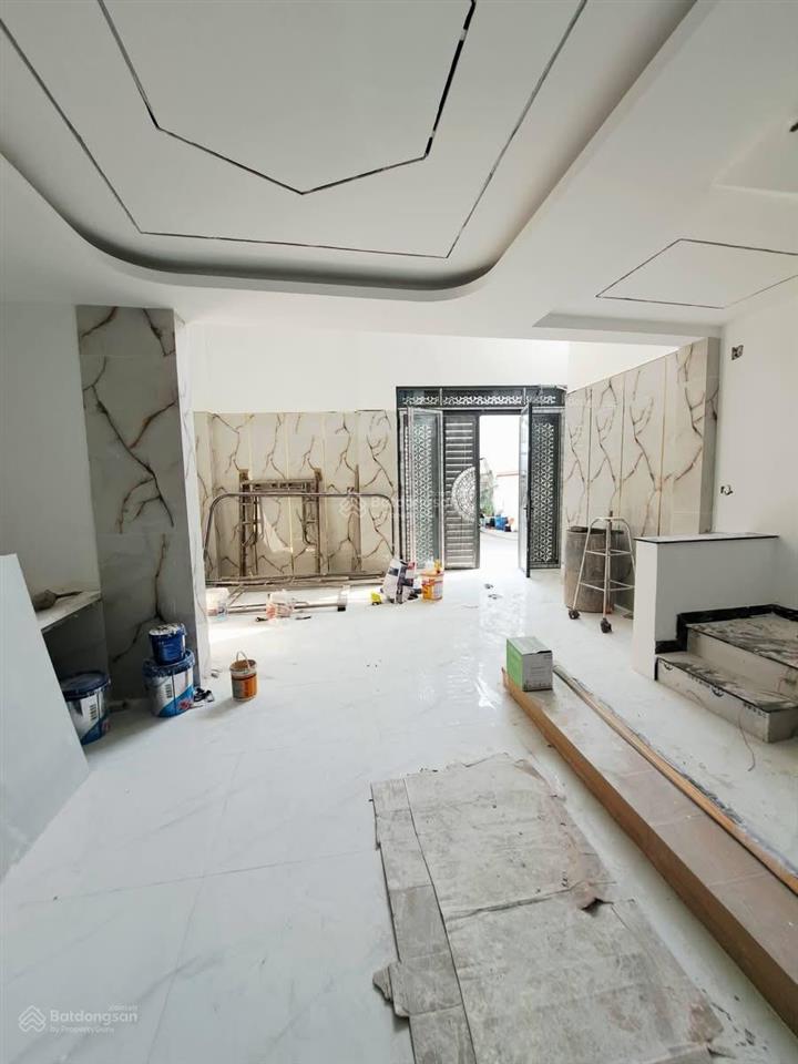 Hẻm 6m xe hơi tới nhà 5 tầng hiện đại 56m  gần aeon mall bình tân.