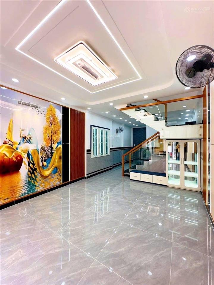 Siêu phẩm  2 tầng  ngay bến xe buýt hiệp thành  hẻm ô tô thông  hiệp thành  quận 12  giá 4.92