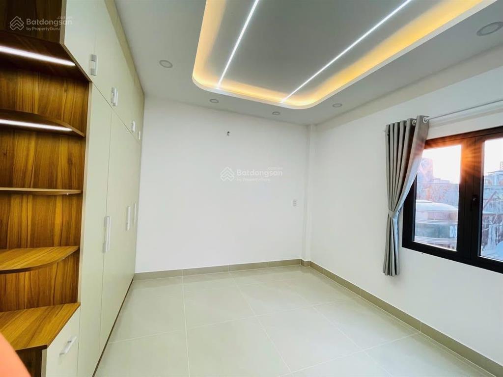 Nhà 4 tầng mởi 100% tk hiện đại, sát bên trường lê văn thọ. xe hơi tới cửa nguyễn thị đặng, quận 12