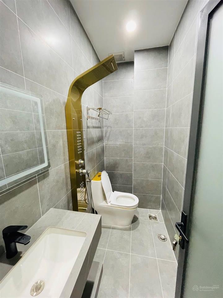 Nhà 4 tầng mởi 100% tk hiện đại, sát bên trường lê văn thọ. xe hơi tới cửa nguyễn thị đặng, quận 12