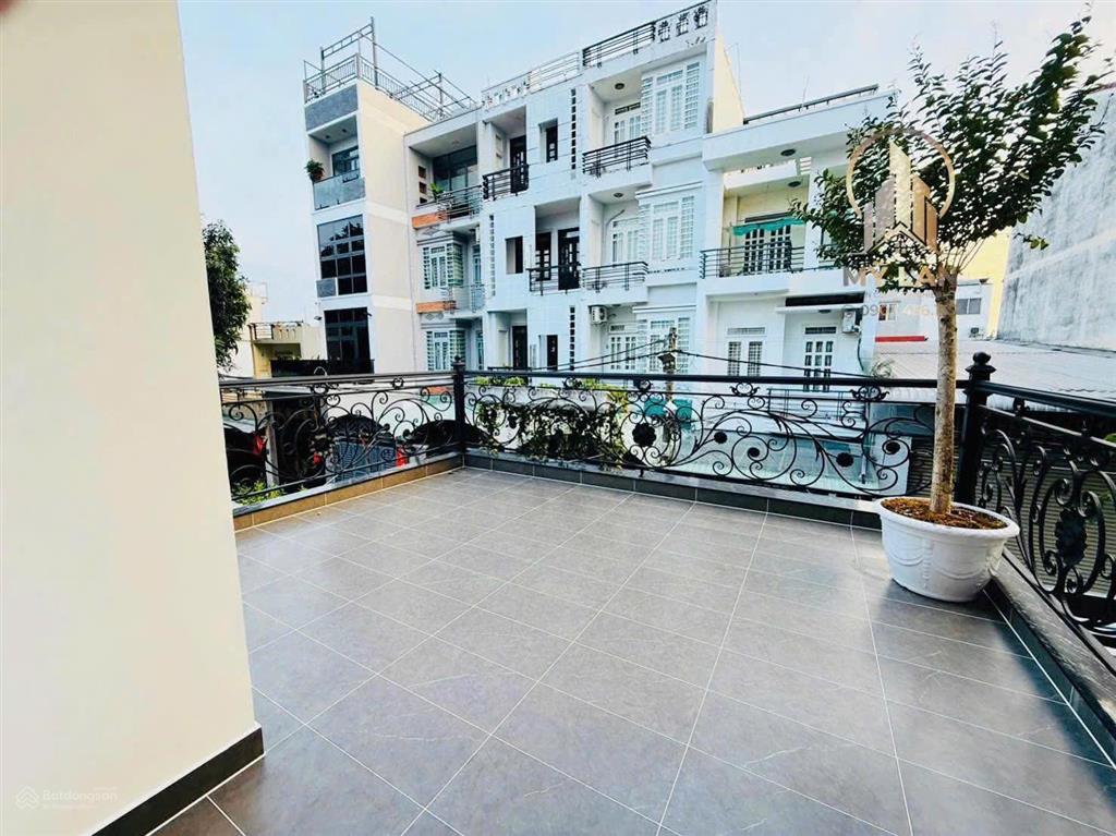 Biệt thự phố 4 tầng 2 mặt tiền hẻm xe tải trước sau 1sẹc đường dương thị mười full nội thất cao cấp