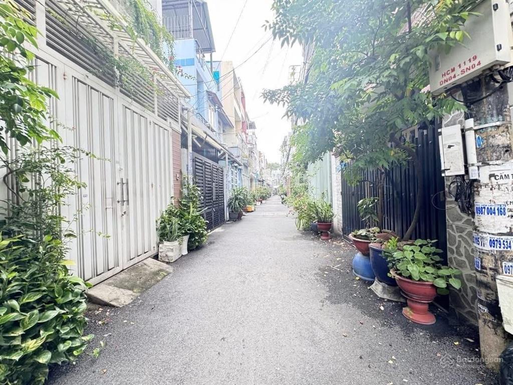 Nhà hẻm xe hơi lê văn thọ gần công viên làng hoa gò vấp, 48m 2 tầng. giá chỉ 5,48 tỷ tl.
