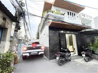 Siêu phẩm lô góc hai mặt hẻm thoáng mới 100% full nt, ô tô ngủ trong nhà. quang trung, p8 gò vấp