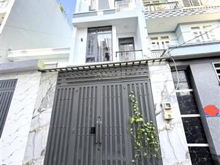 Nhà 4 tầng btct 60m2, 5pn có phòng ngủ tầng trệt. hẻm xe hơi thông trần thị năm. trung mỹ tây, q12